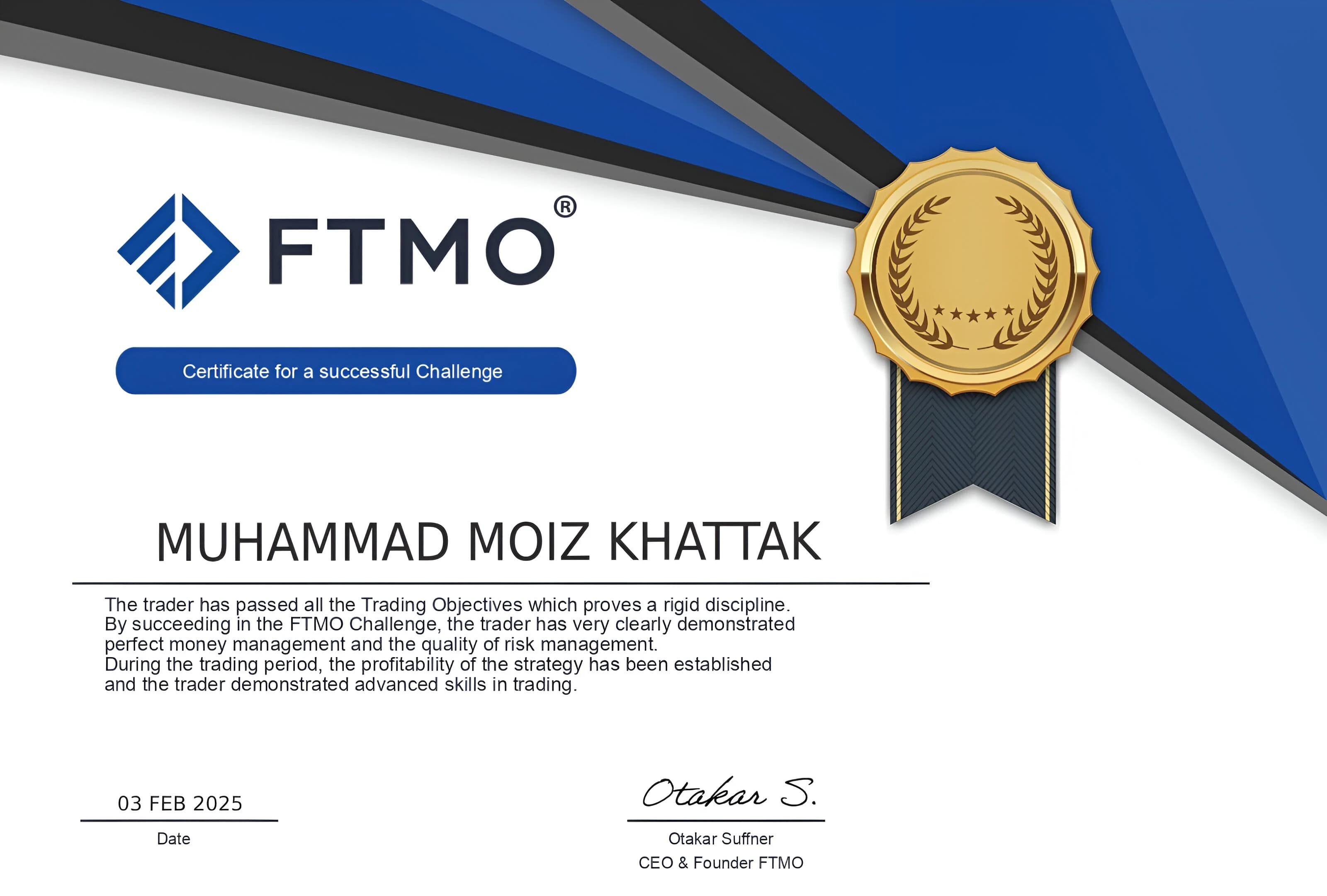 Certificate 1
